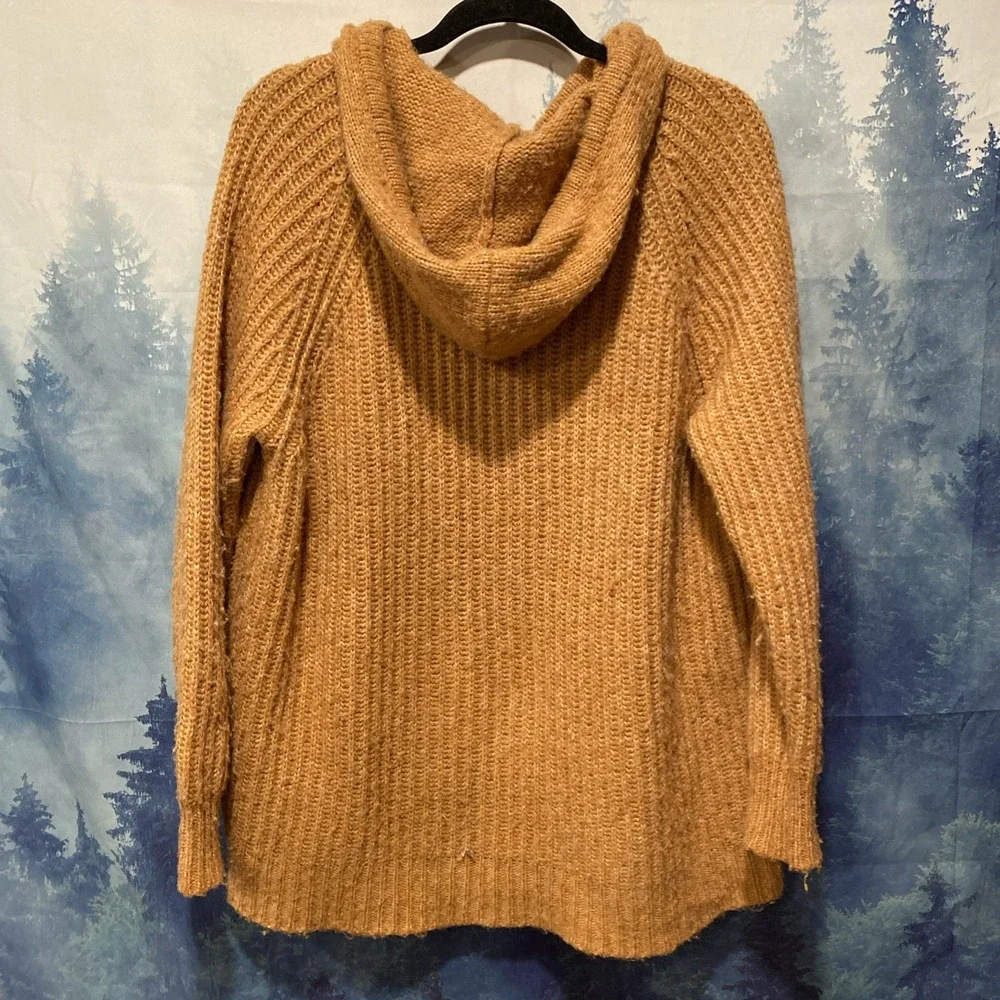 Aerie Chunky Hooded Knit‎ Hooded Sweater Women's Size Medium